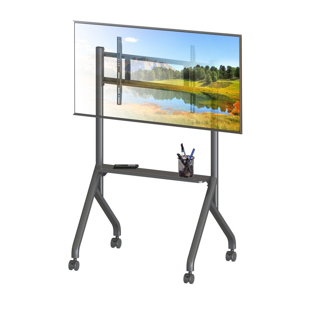 Techly Mobile Tv Holder 55-86inch Up To 80kg