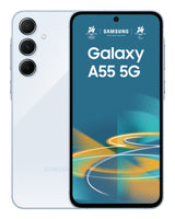 EAN 8806095467375 - Samsung Galaxy A55 5G 16,8 cm (6.6") Ranura híbrida Dual SIM Android 14 USB Tipo C 8 GB 128 GB 5000 mAh A imagen 1