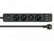 EAN 4043619112098 - DeLOCK 11209 base múltiple 1,5 m 4 salidas AC Interior Negro imagen 1
