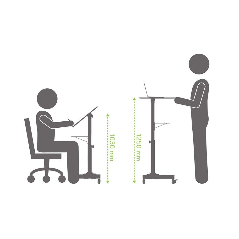 Techly Ica-Tb Tpm-1bk Soporte Para Ordenador Portátil Negro