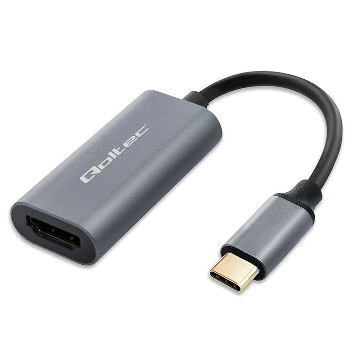 Adapter Aluminiowa Przejsciówka Usb-C Na Hdmi 4k 60hz 32awg