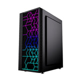 Caja Pc Gembird Fornax 2500 Atx - Argb Backlight Black