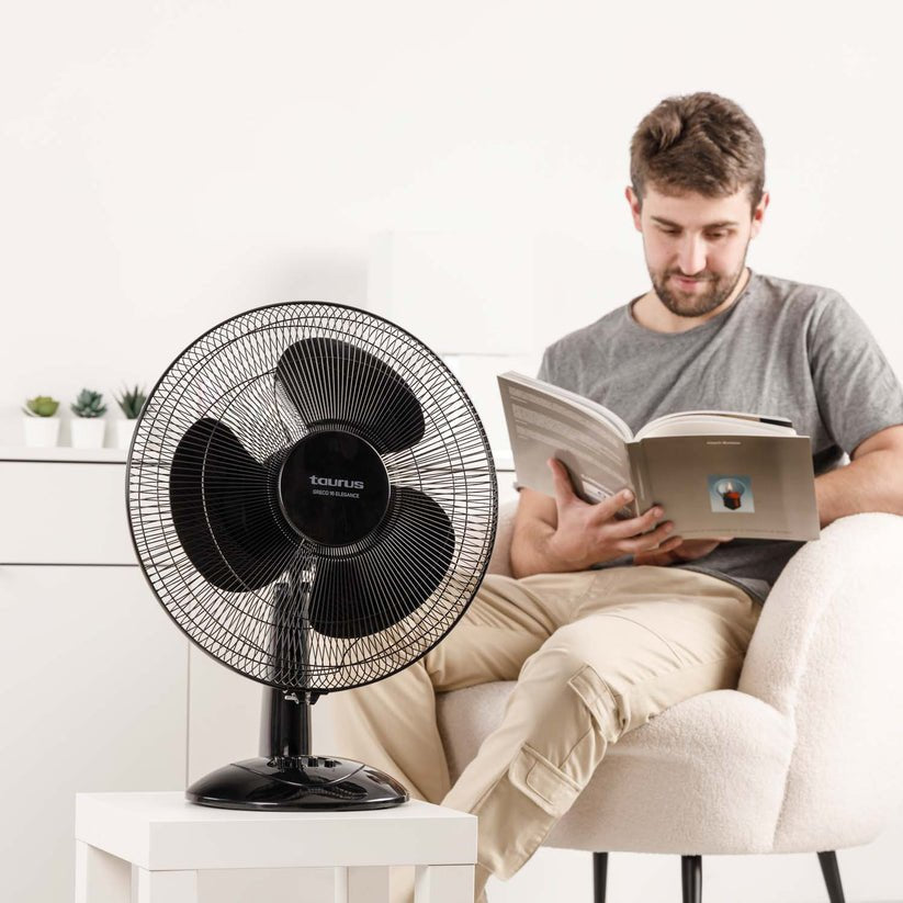 Pae Ventilador Sobremesa Taurus Greco 16 Elegance 40cm 45w 3vel Regula 944682000