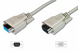 Cable Vga Macho-Hembra  5 Metros 3c+4 Beige