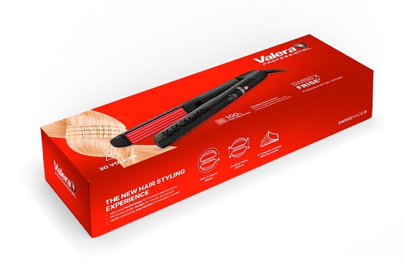 Valera Swissx Frisé 101.04, Profesional-Krepp- Y Welleneisen,230°C