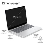 Hp Elitebook 8 G2i 14 Inch Notebook Next Gen Ai Pc Wolf Pro Security Edition Copilot+ Pc Intel Core Ultra 5 325 Portátil 35,6 Cm (14") Wuxga 16 Gb Ddr5-Sdram 512 Gb Ssd Wi-Fi 7 (802.11be) Windows 11 Pro Plata