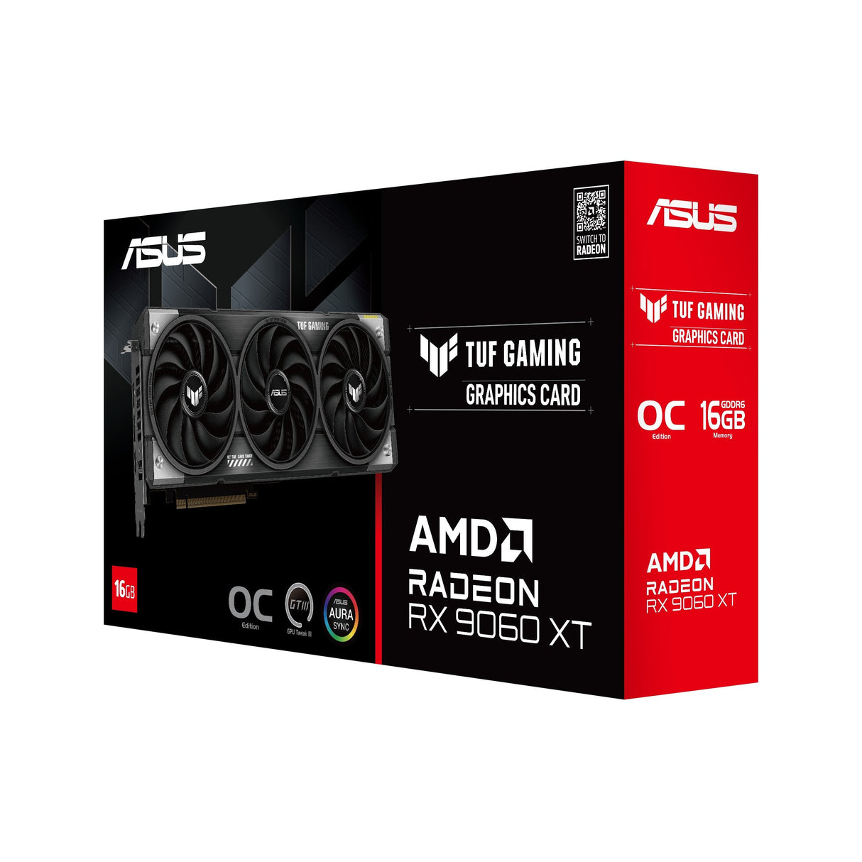 EAN 4711387994191 - ASUS TUF Gaming TUF-RX9060XT-O16G-GAMING AMD Radeon RX 9060 XT 16 GB GDDR6 imagen 9