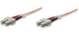 EAN 0766623515818 - Intellinet 515818 Cable de fibra óptica e InfiniBand 1 m SC Multicolor, Naranja imagen 1