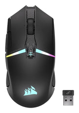 EAN 0840006649519 - Corsair CH-931B011-EU ratón Juego mano derecha RF Wireless + Bluetooth Óptico 26000 DPI imagen 1