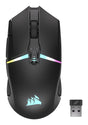 EAN 0840006649519 - Corsair CH-931B011-EU ratón Juego mano derecha RF Wireless + Bluetooth Óptico 26000 DPI imagen 1