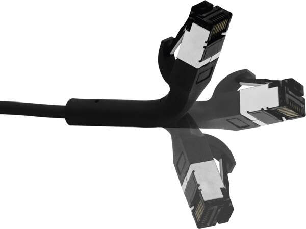 Western 8 8-Conector Macho (Rj45) - Western 8 8-Conector Macho (Rj45), Para 25 Gbase 40 Gbase Aplicaciones, Bandbreite Hasta 2 Ghz, 30 Awg, Cu, 1,5 M