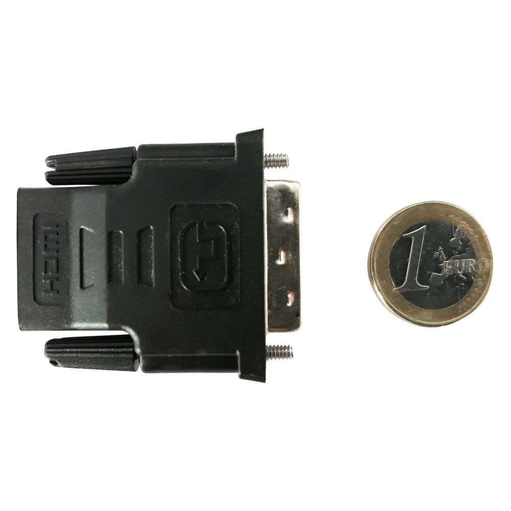 Adaptador Techly Dvi-D - Hdmi M/F Negro