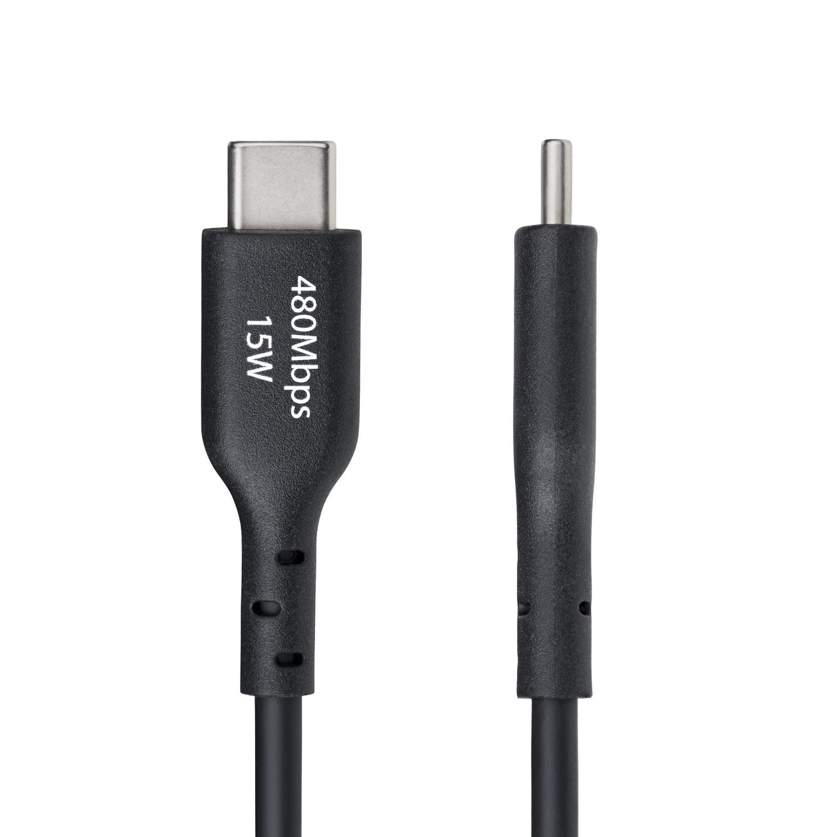 Cable Cargador Usb-A A Usb-C De 1m - Usb-A A Usb Tipo C M/M - Negro
