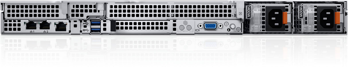 Servidor Dell Poweredge R660xs Se Puede Montar En Bastidor 1u 2 Vías 1 X Xeon Silver 4510 / Hasta 4.1 Ghz Ram 32 Gb Sas Hot-Swap 2.5" Bahía(S) Ssd 480 Gb Matrox G200 Gigabit Ethernet Sin So Monitor: Ninguno Negro Btp Dell Sma