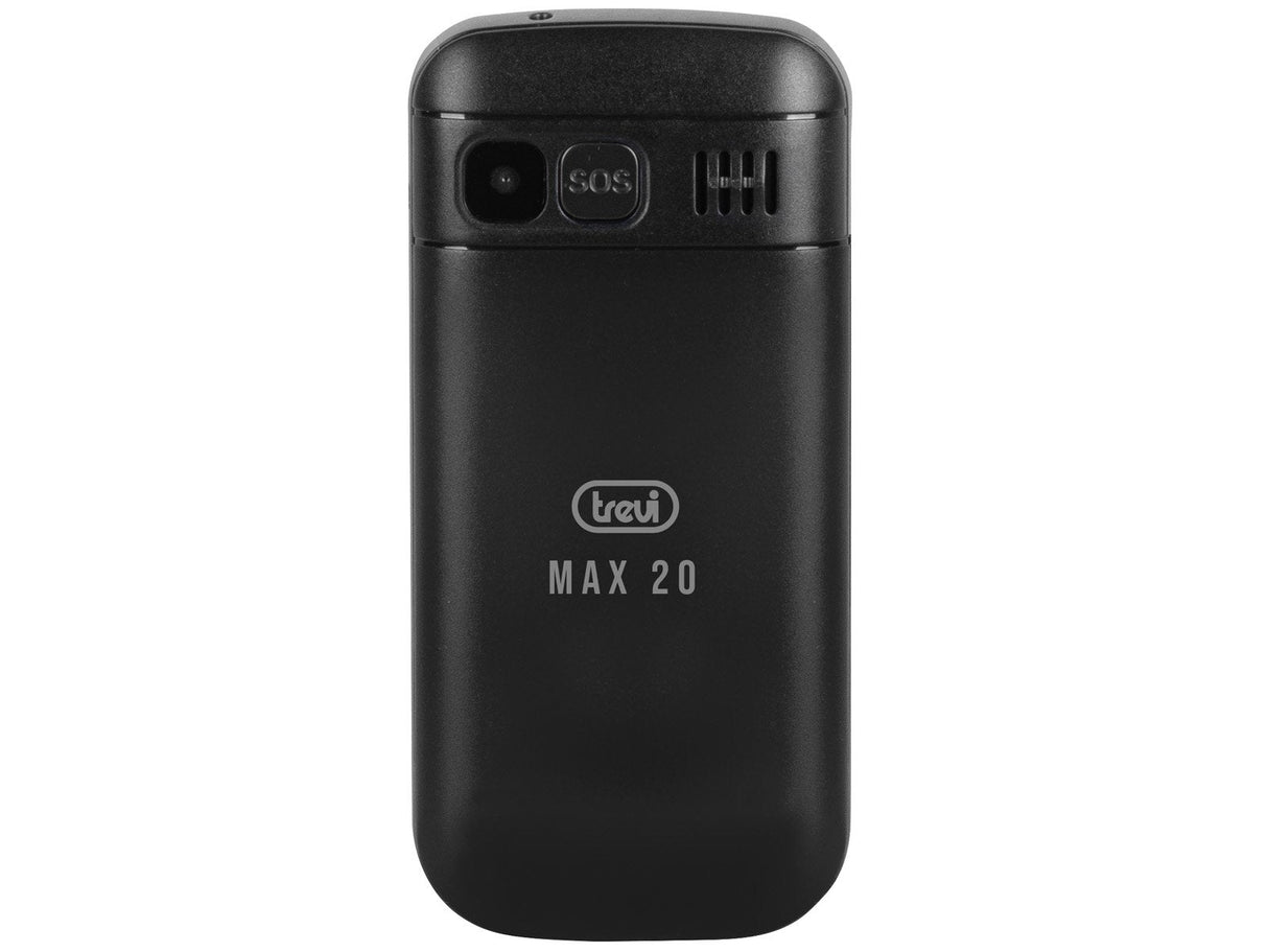 Telefono Trevi Max 20 Senior Phone Big Button Funcion S.O.S. Black