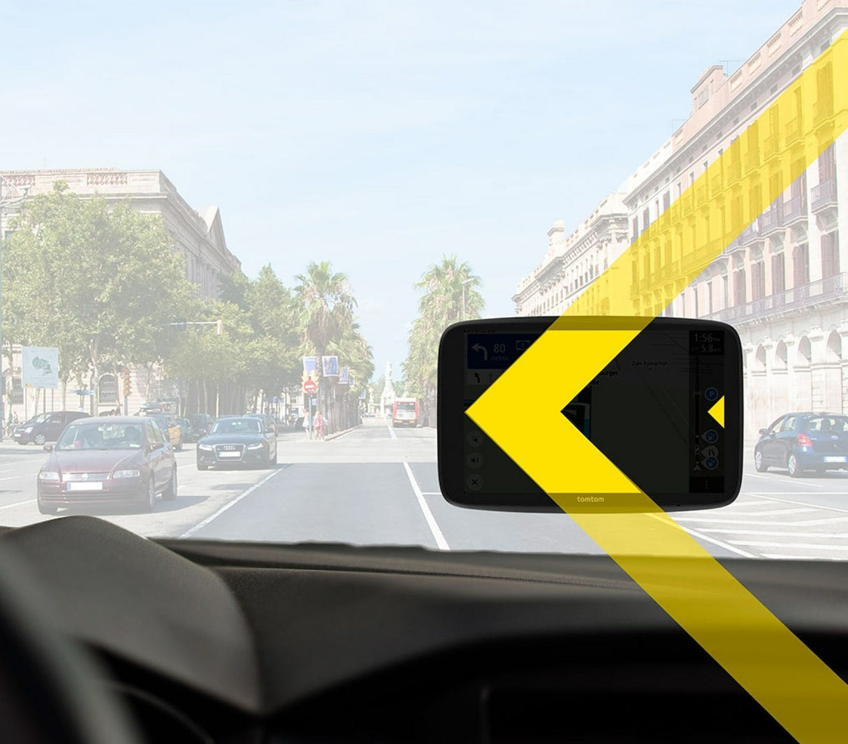 Tomtom Go Navegador Portátil/Fijo 17,8 Cm (7") Pantalla Táctil Negro