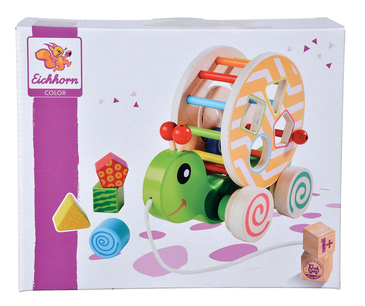 Eichhorn Color Animal De Arrastre, Juego De Habilidad 100002231
