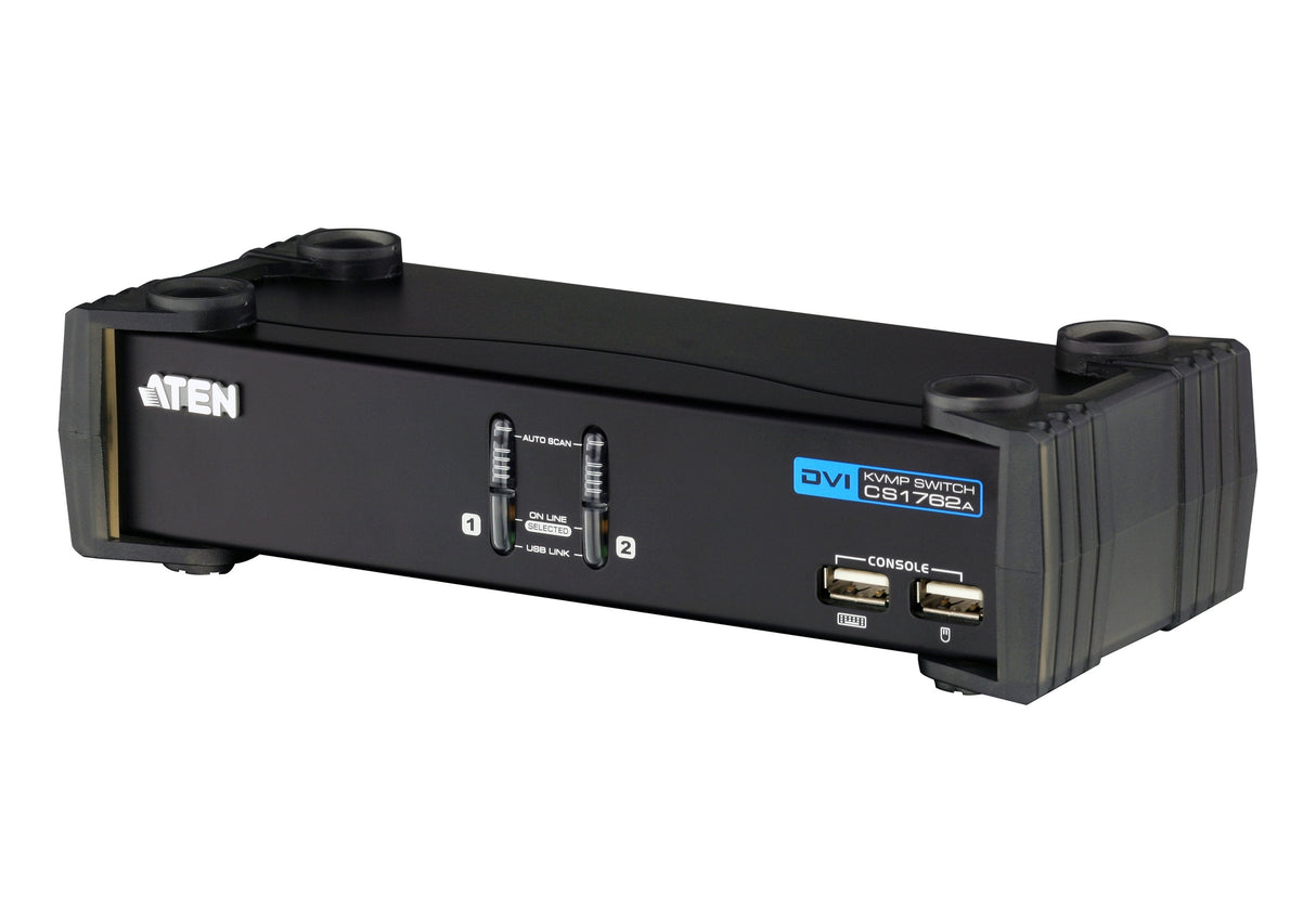 EAN 0132018257784 - ATEN CS1762A interruptor KVM Negro imagen 1