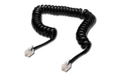 EAN 4016032330127 - Digitus AK-460101-040-S cable telefónico 4 m Negro, Transparente imagen 1