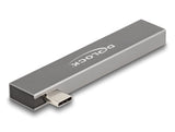 Delock 3 Port Slim Usb Hub Con Usb Tipo-C A 1 X Usb 5 Gbps Usb Tipo-C