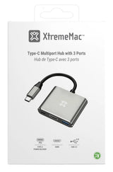 Xwh-Hub3-13 Xtrememac Hub Usb-C 3-Port