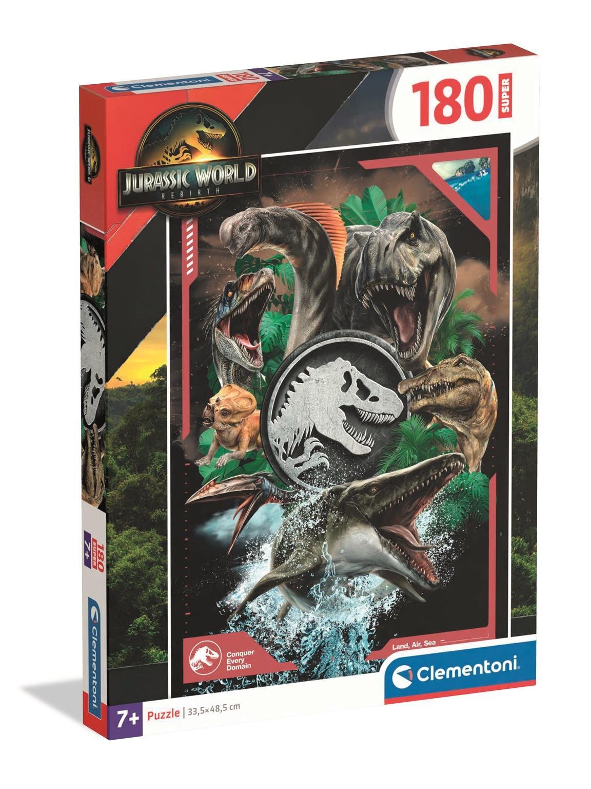 Puzzle Super Jurassic World 180pzs