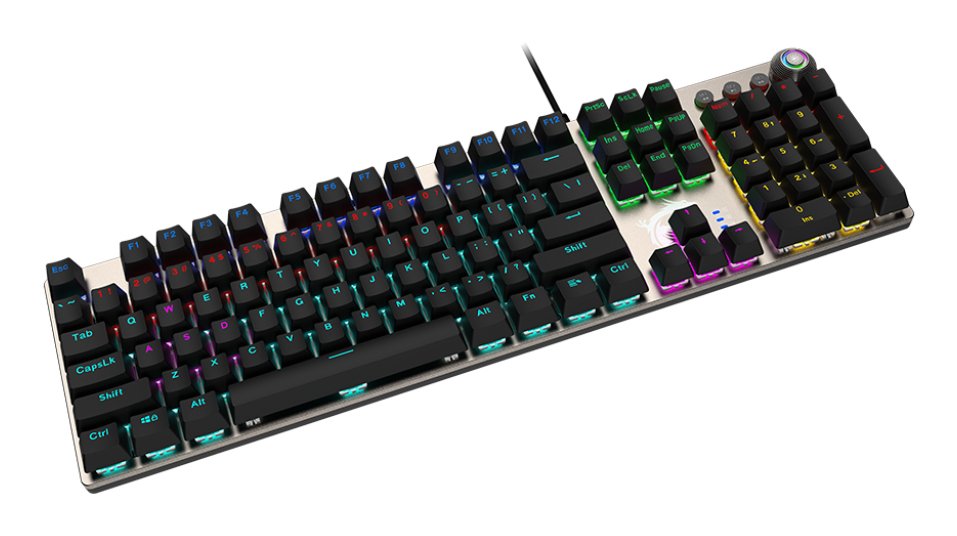 Msi Forge Gk310 Red De Gaming Keyboard Os1-8za8013-000 Retail