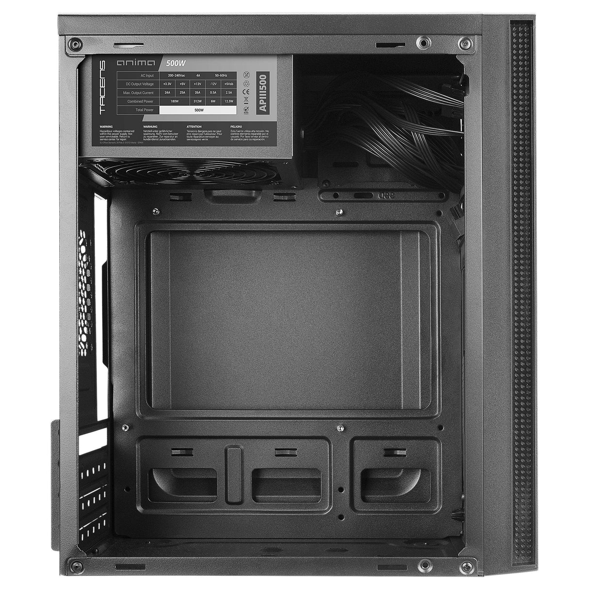 Caja Minitorre Anima Ac5500 Con Fuente 500w