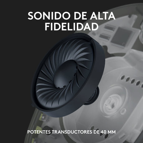 EAN 5099206097490 - Logitech G 981-001074 auricular y casco Auriculares Inalámbrico Diadema Juego Bluetooth Blanco imagen 12