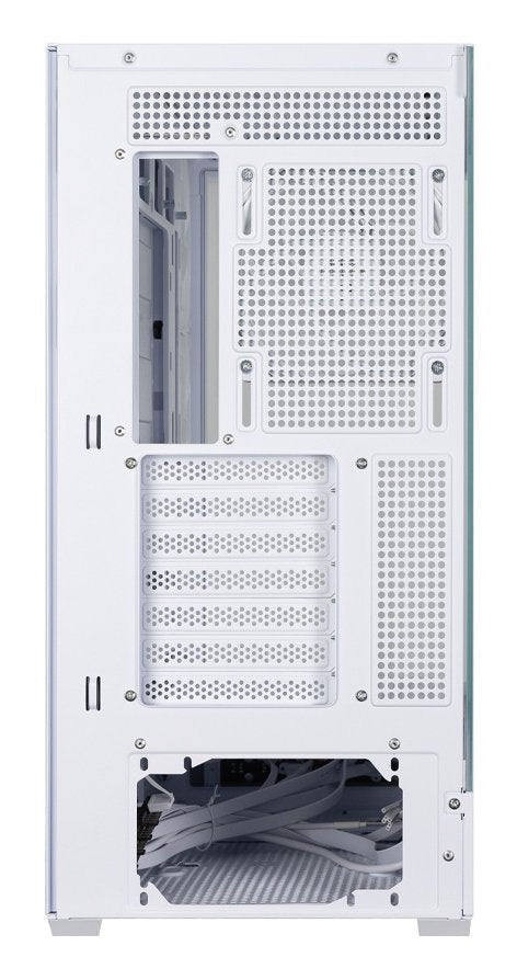 Caja Pc Zalman P40 Ds Atx 4 Xvent 120mm Argb 2xusb 3.0 Blanco S/N Fuente