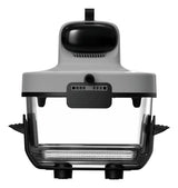 Dreame Tasti Sencillo Independiente 1500 W Freidora De Aire Caliente Negro, Transparente, Blanco
