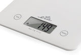 Eta Bascula De Cocina Lori Eta277790000 Peso Mã¡Ximo (Capacidad) 5 Kg, Graduaciã³n 1 G, Display Tipo Lcd, Blanco