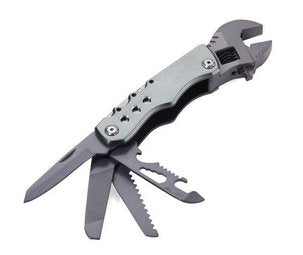 EAN 4024023202223 - TROIKA TOL44/GY alicate multiherramienta para bolsillo 12 herramientas Gris imagen 2