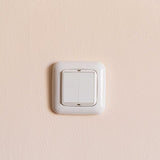 Shelly · Plug & Play Zubehör · \"Blu Wall Switch 4 Adaptador Hsch-Jaeger\" · Blanco