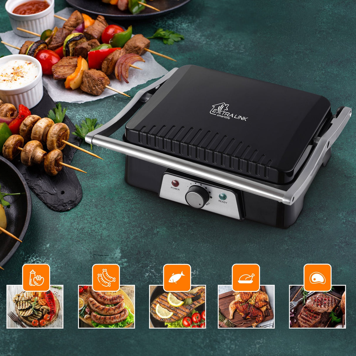 Extralink Smart Life Electric Grill Sj-36