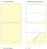 55x25mm 2-In-1 Multi-Layer  Label, 1000 Labels Per Roll,