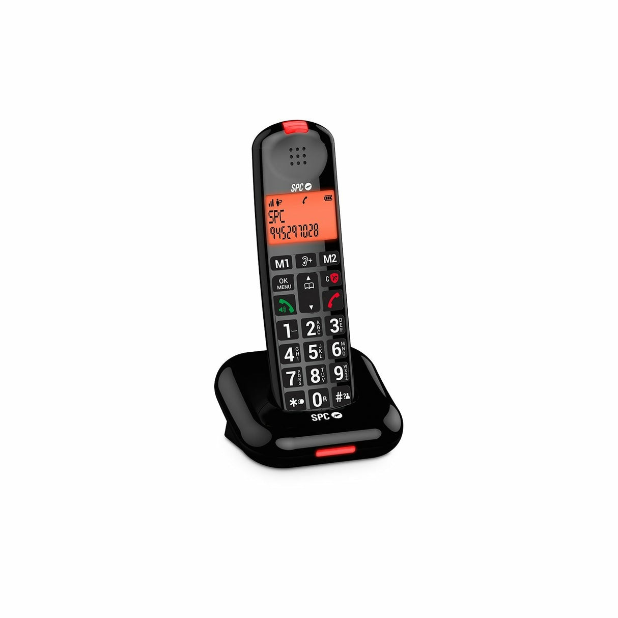 Telefono Inalámbrico  Spc 7612n Comfort Kairo Negro