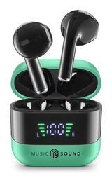 EAN 8018080488641 - Music Sound 8018080488641 Auriculares True Wireless Stereo (TWS) Dentro de oído Llamadas/Música Bluetooth imagen 1
