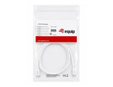 Equip Cable Usb-C2.0->C 3a Pd60w M/M 1.00m Blanco