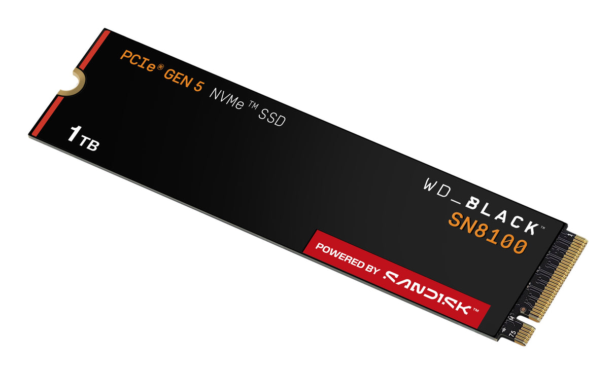 EAN 0619659220884 - SanDisk Black WD_BLACK SN8100 NVMe 1 TB M.2 PCI Express 5.0 TLC 3D NAND imagen 4