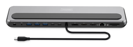 EAN 4016032502098 - Digitus DA-70919 base para portátil y replicador de puertos Alámbrico USB 3.2 Gen 2 (3.1 Gen 2) Type-C Ne imagen 2