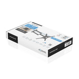 Aisens Soporte Eco Giratorio, Inclinable Y Nivelable Para Monitor/Tv 35kg De 23-65, Negro