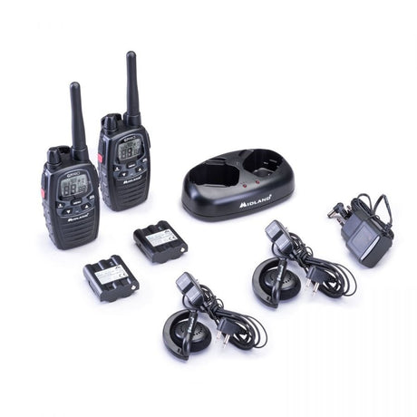 EAN 8011869203916 - Midland C1090.18 two-way radios 446 canales 433 MHz Negro imagen 5
