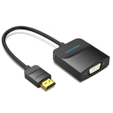 Conversor Vention 42154 Hdmi Macho Vga Hembra 15cm Negro