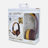 Otl Technologies Harry Potter Hogwarts Crest Auriculares Alámbrico Diadema Juego Borgoña, Amarillo