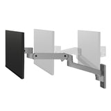 Soporte Ergotron Lx Pro Series 45-683-293 Para Monitor  (34") Pared Gris Oscuro