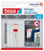 EAN 4042448340511 - TESA 77777-00000 gancho para almacenamiento Interior Gancho universal Rojo, Blanco 2 pieza(s) imagen 1