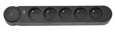 EAN 5906721172994 - ART F2100 base múltiple 1,5 m 5 salidas AC Interior Negro imagen 4