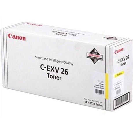 EAN 4250634164814 - Canon C-EXV 26 cartucho de tóner Original Amarillo imagen 1