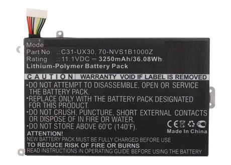EAN 5706998636713 - CoreParts MBXAS-BA0139 refacción para laptop Batería imagen 1